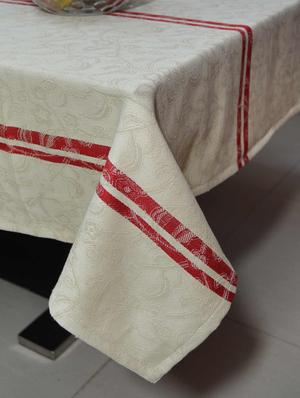 jacquard woven table cover - 15714003 - Standard Image - 3