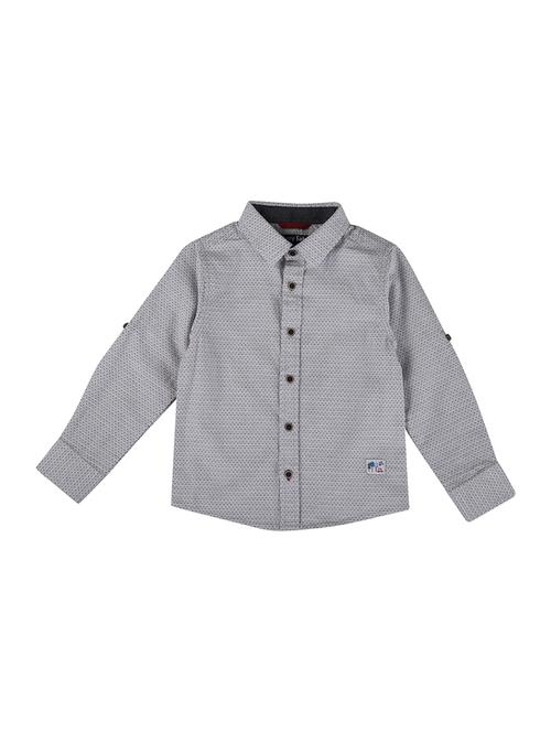 grey cotton shirt - 15714296 - Standard Image - 1