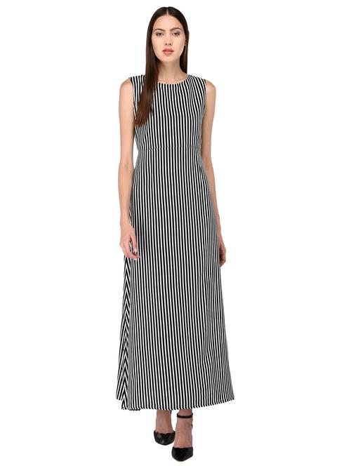 Striped maxi dress - 15715481 - Standard Image - 1