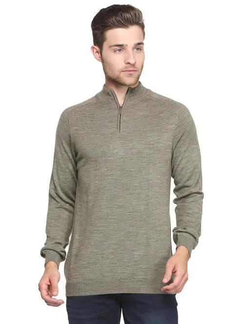 grey acrylic pullover - 15719504 - Standard Image - 1