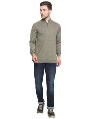 grey acrylic pullover - 15719504 - Standard Image - 3