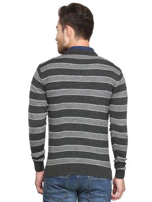 grey acrylic pullover - 15719508 - Standard Image - 2