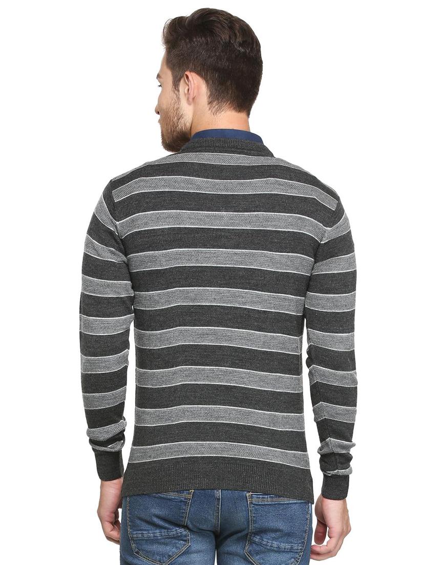 grey acrylic pullover - 15719508 - Zoom Image - 2
