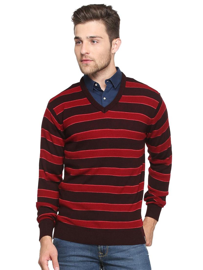 red acrylic pullover - 15719510 - Zoom Image - 1