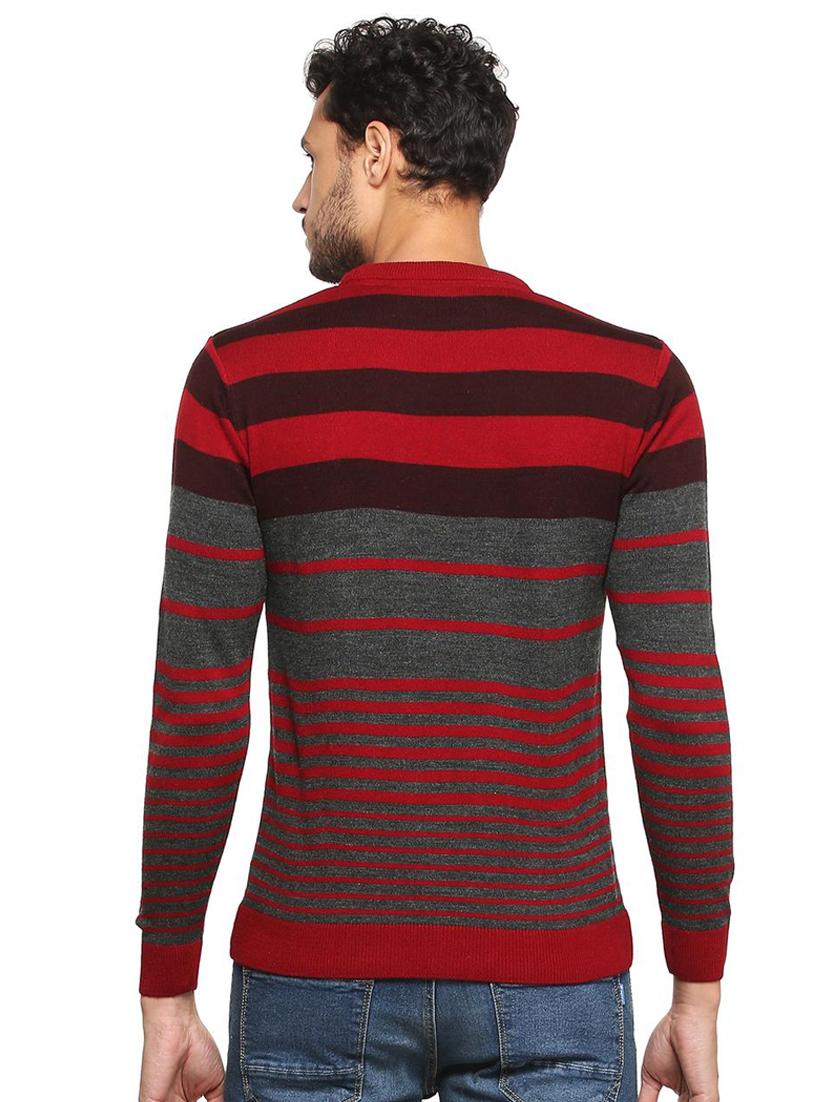 red acrylic pullover - 15719513 - Zoom Image - 2