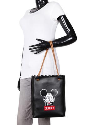 black leatherette (pu) regular tote - 15720328 - Standard Image - 5