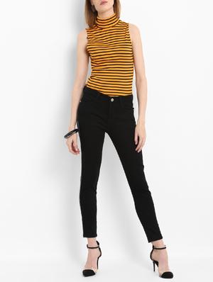 side taping detail skinny jeans - 15721904 - Standard Image - 4