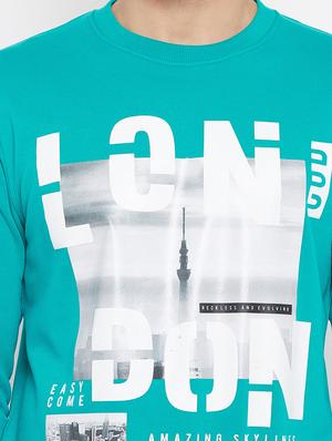 blue cotton sweatshirt - 15722233 - Standard Image - 4
