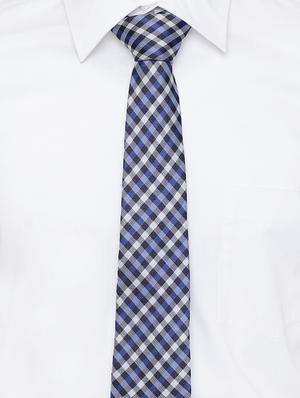 blue microfiber tie - 15723442 - Standard Image - 3