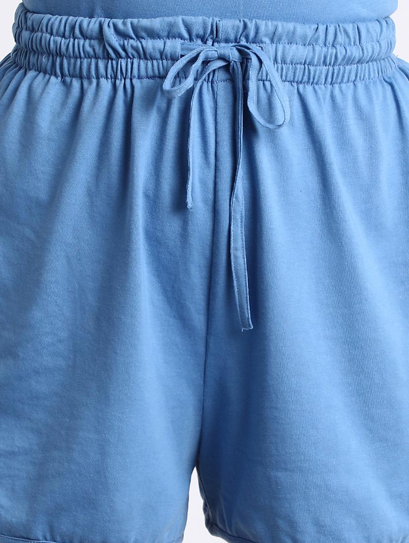 drawstring detail elasticated waist shorts - 15723961 - Zoom Image - 5