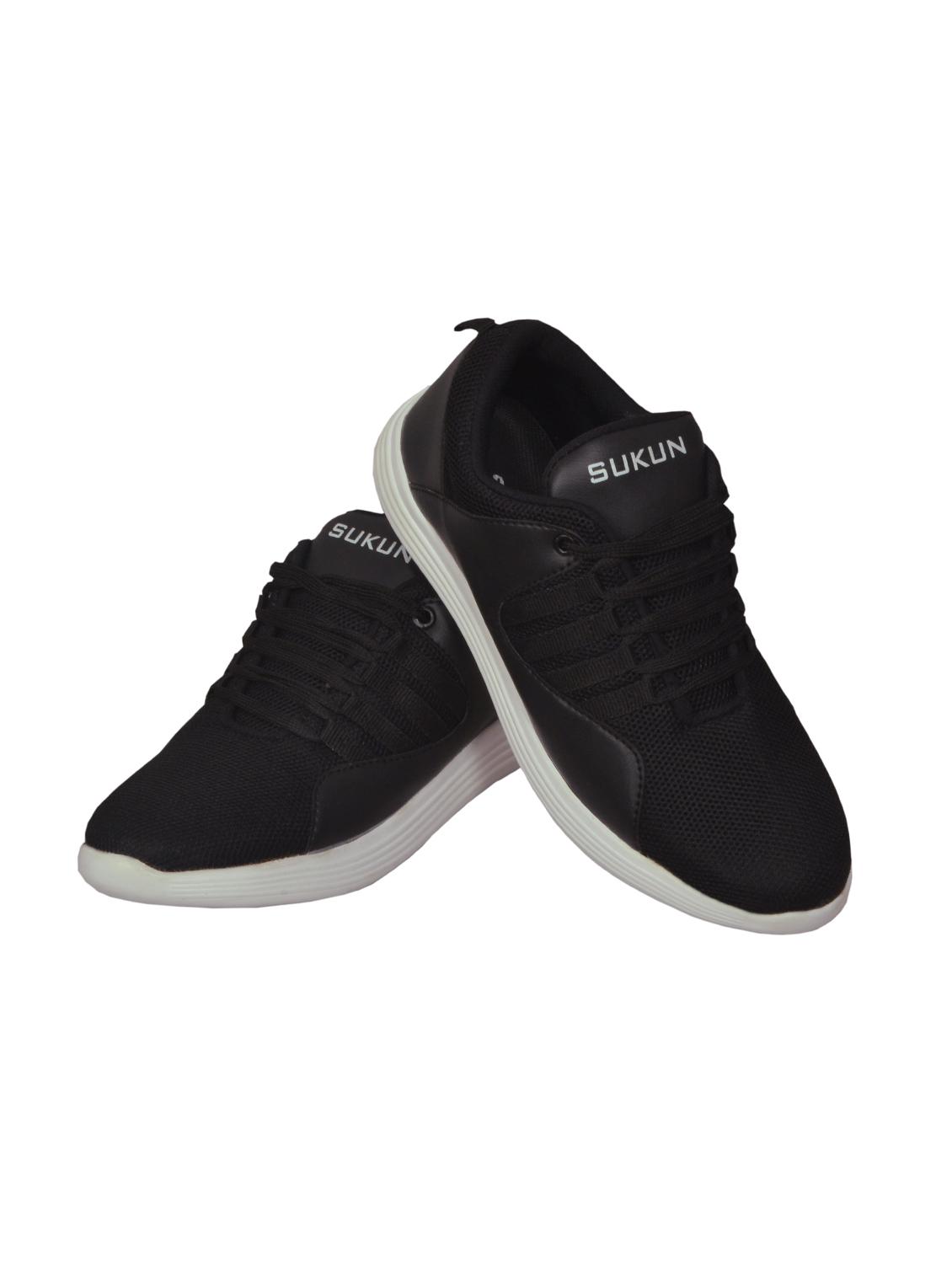 black mesh lace up sneakers - 15724042 - Zoom Image - 1