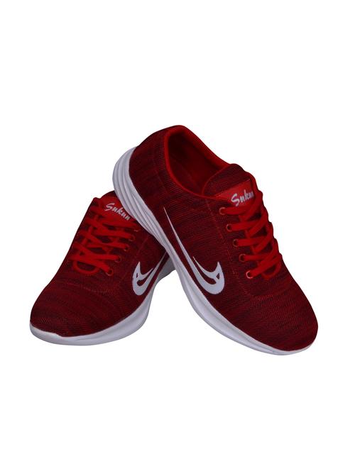 red Mesh sport shoes - 15724049 - Standard Image - 1