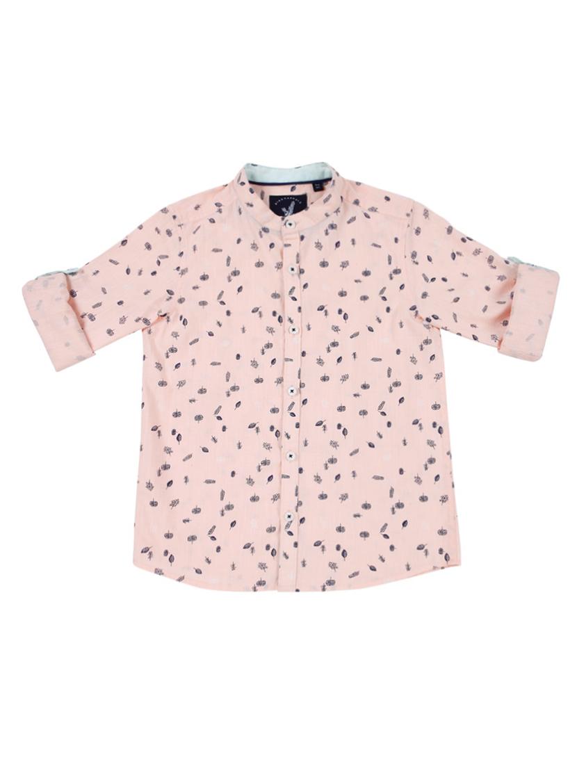 roll up sleeved quirky print shirt - 15724088 - Zoom Image - 1