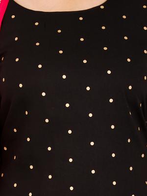 foil print straight kurta plazzo set - 15724125 - Standard Image - 4