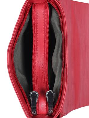 pink leatherette (pu) regular sling bag - 15724426 - Standard Image - 3