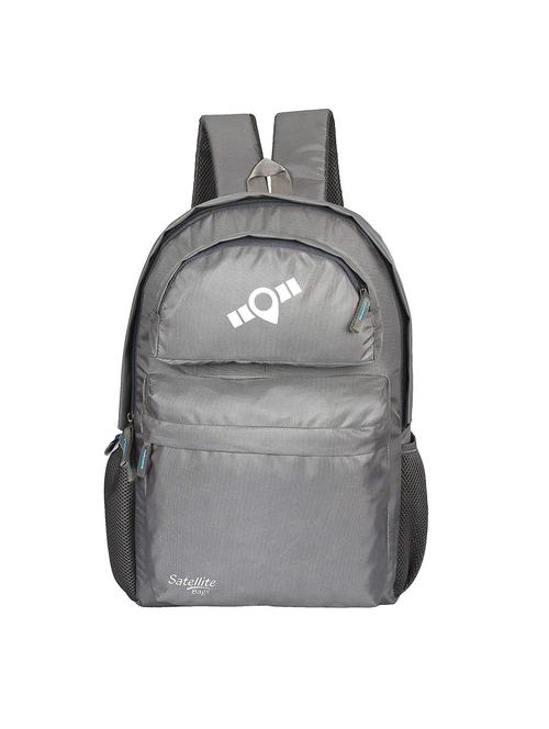 grey polyester regular backpack - 15724575 - Standard Image - 1