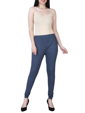 grey cotton churidars - 15724814 - Standard Image - 4