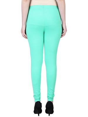 green cotton churidars - 15724816 - Standard Image - 3