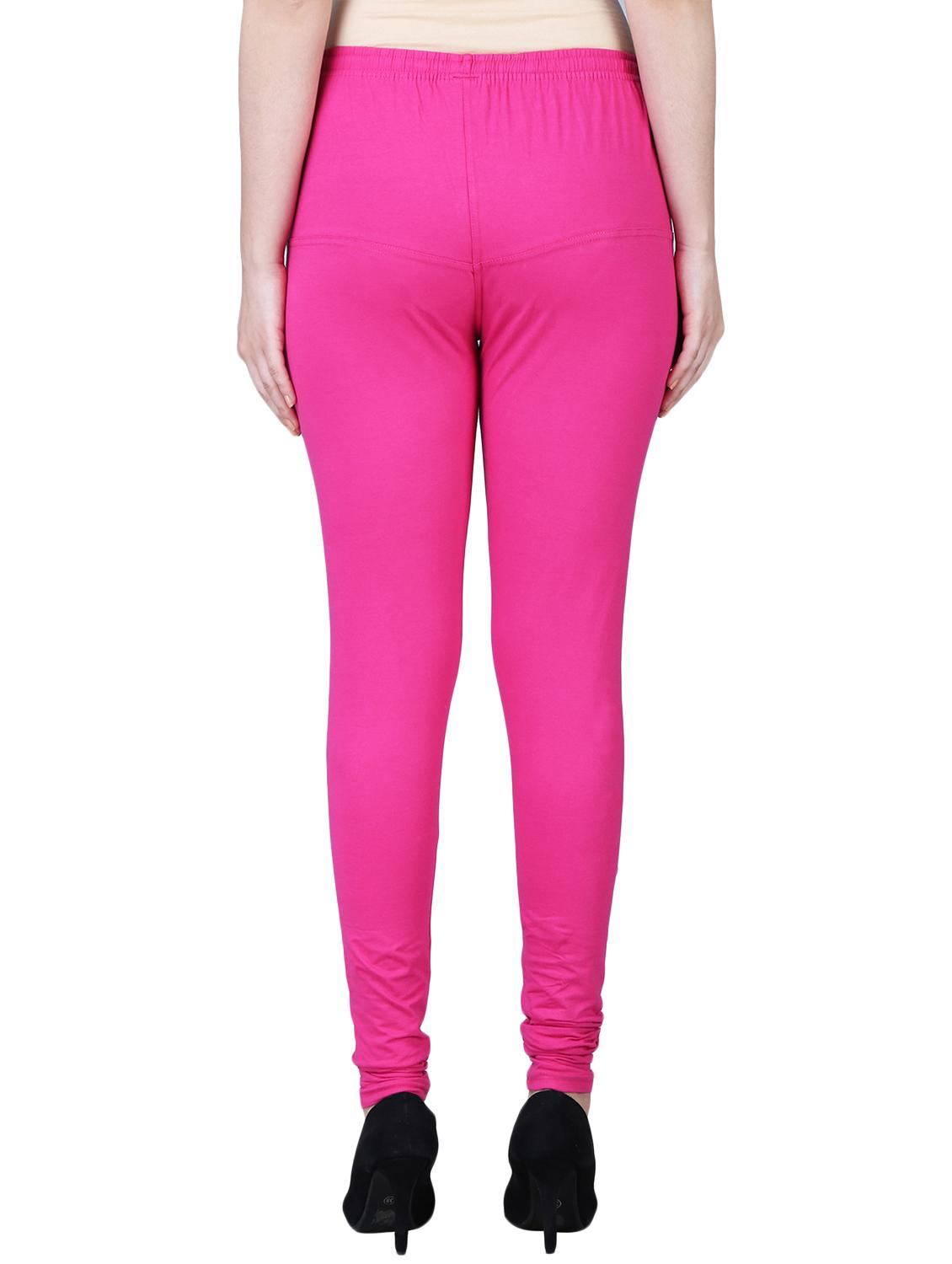 pink cotton churidars - 15724817 - Zoom Image - 3