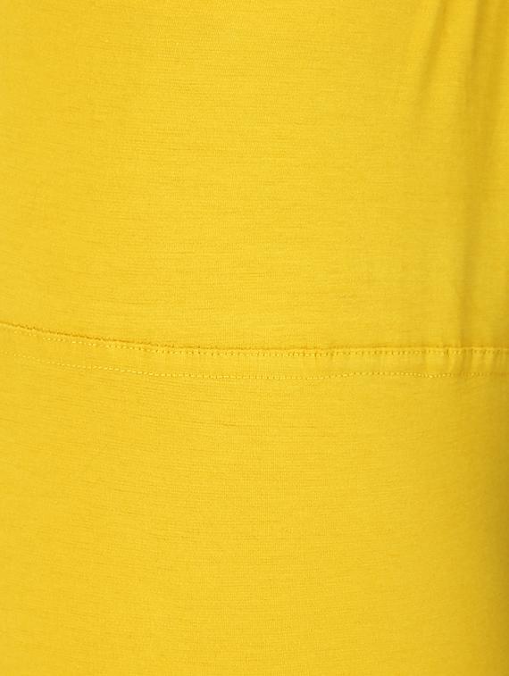 yellow cotton churidars - 15724818 - Zoom Image - 5