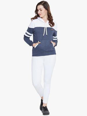 binding detail hooded sweatshirt - 15724834 - Standard Image - 4