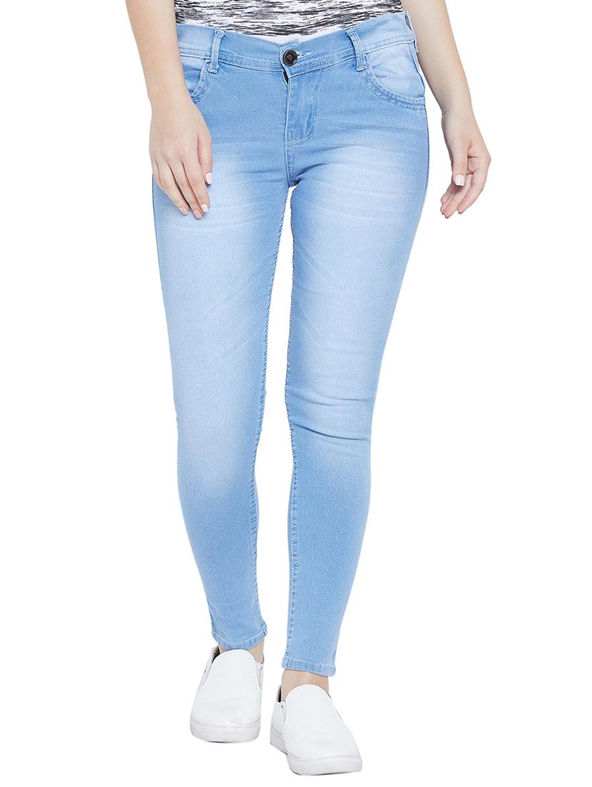 mid rise ankle length jeans - 15725838 - Zoom Image - 1