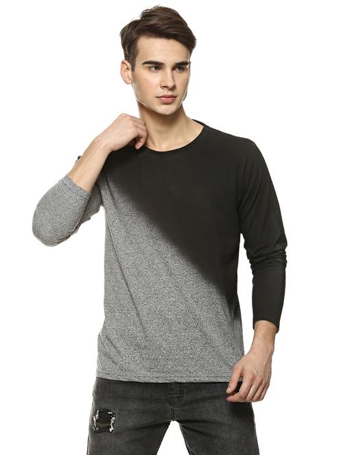 grey cotton t-shirt - 15725938 - Standard Image - 1