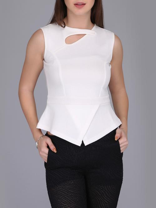 cutout detail asymmetric top - 15726288 - Standard Image - 1