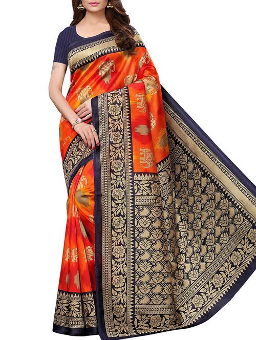 conversational mysore silk saree with blouse - 15726348 - Standard Image - 1