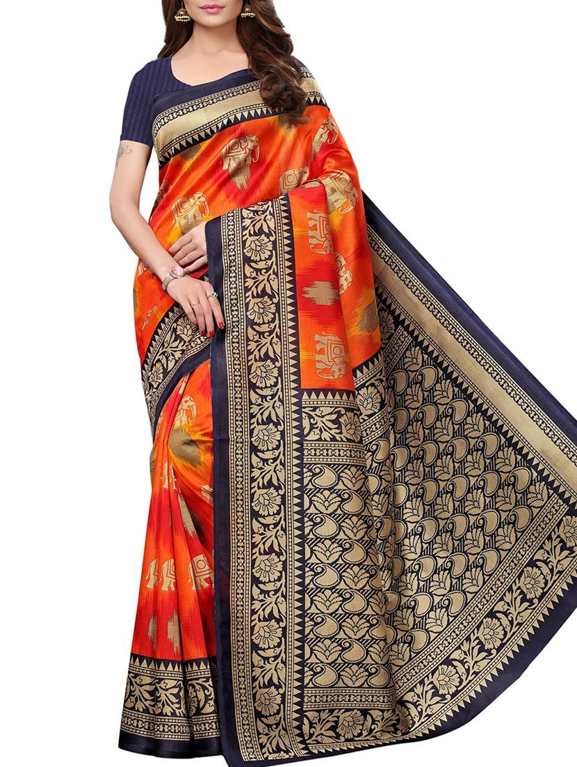 conversational mysore silk saree with blouse - 15726348 - Zoom Image - 1