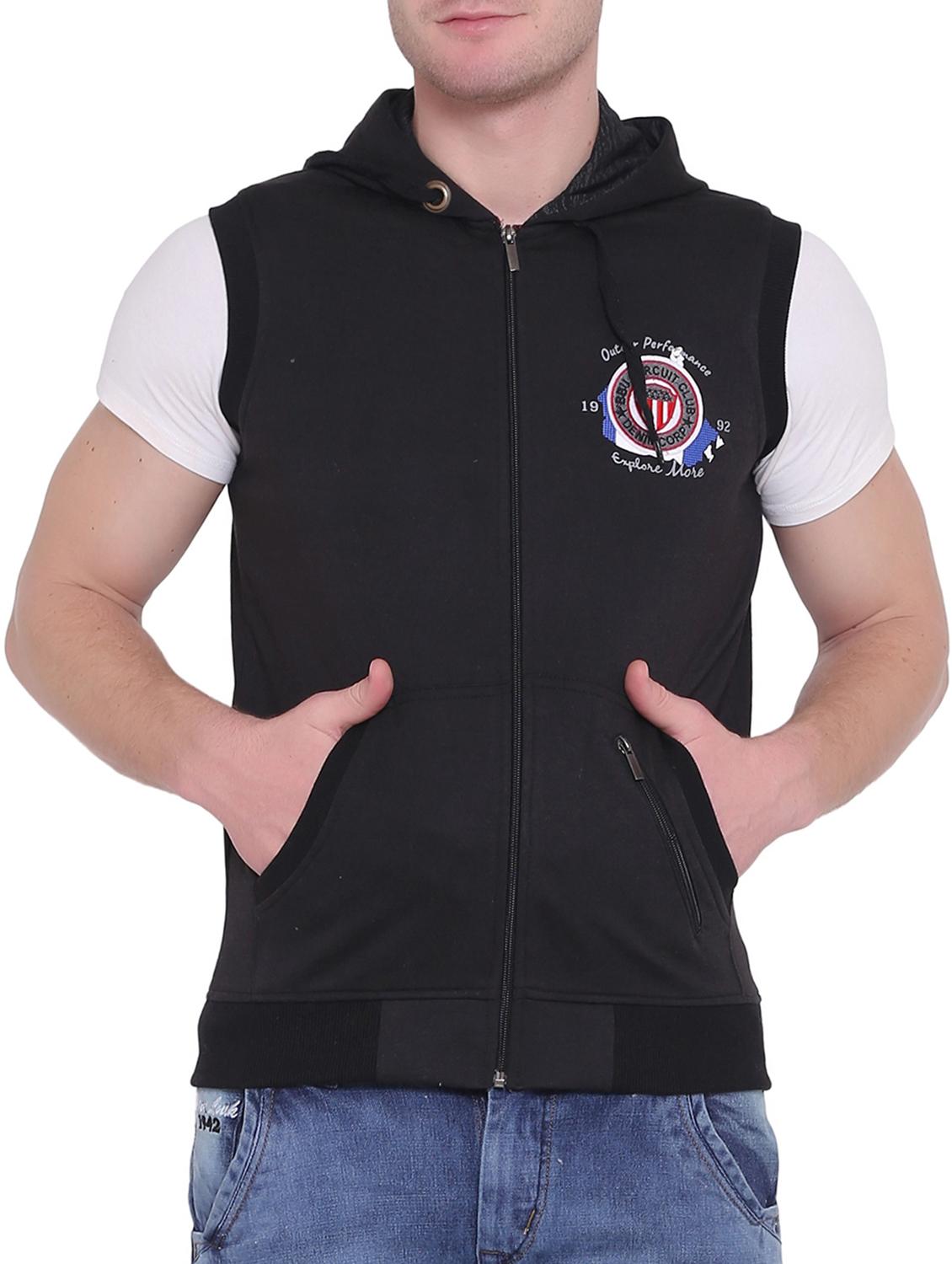 black cotton sweatshirt - 15726597 - Zoom Image - 1
