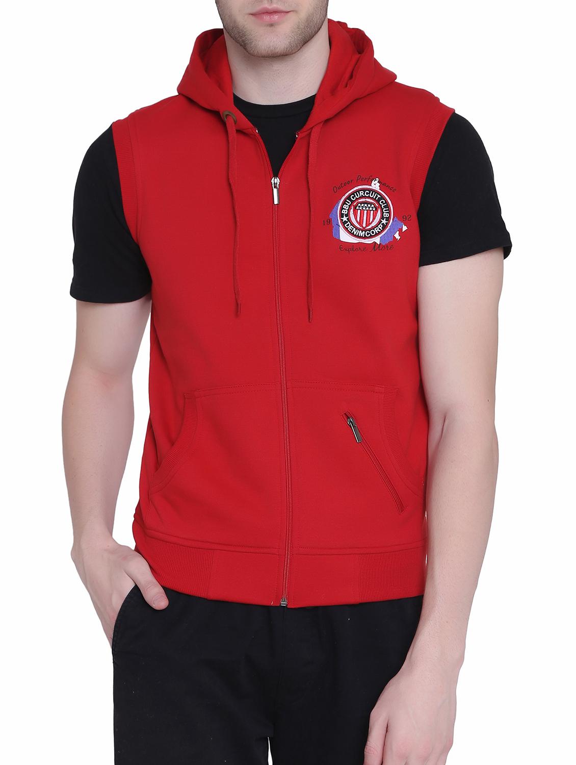 red cotton sweatshirt - 15726599 - Zoom Image - 1