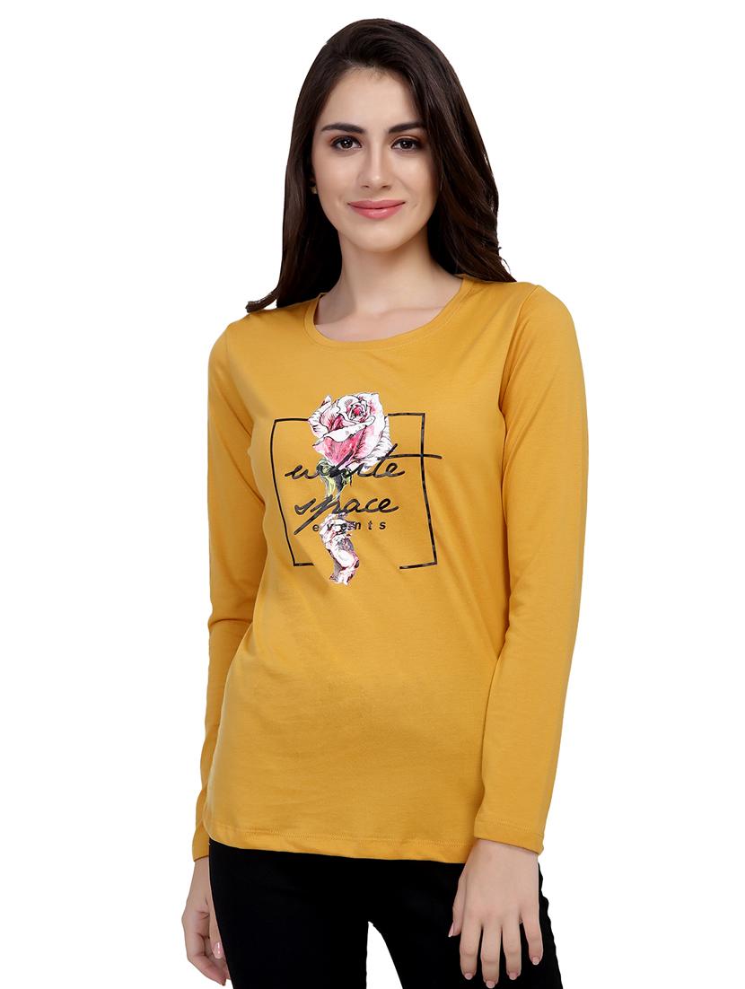 graphic print long sleeved tee - 15726868 - Zoom Image - 1