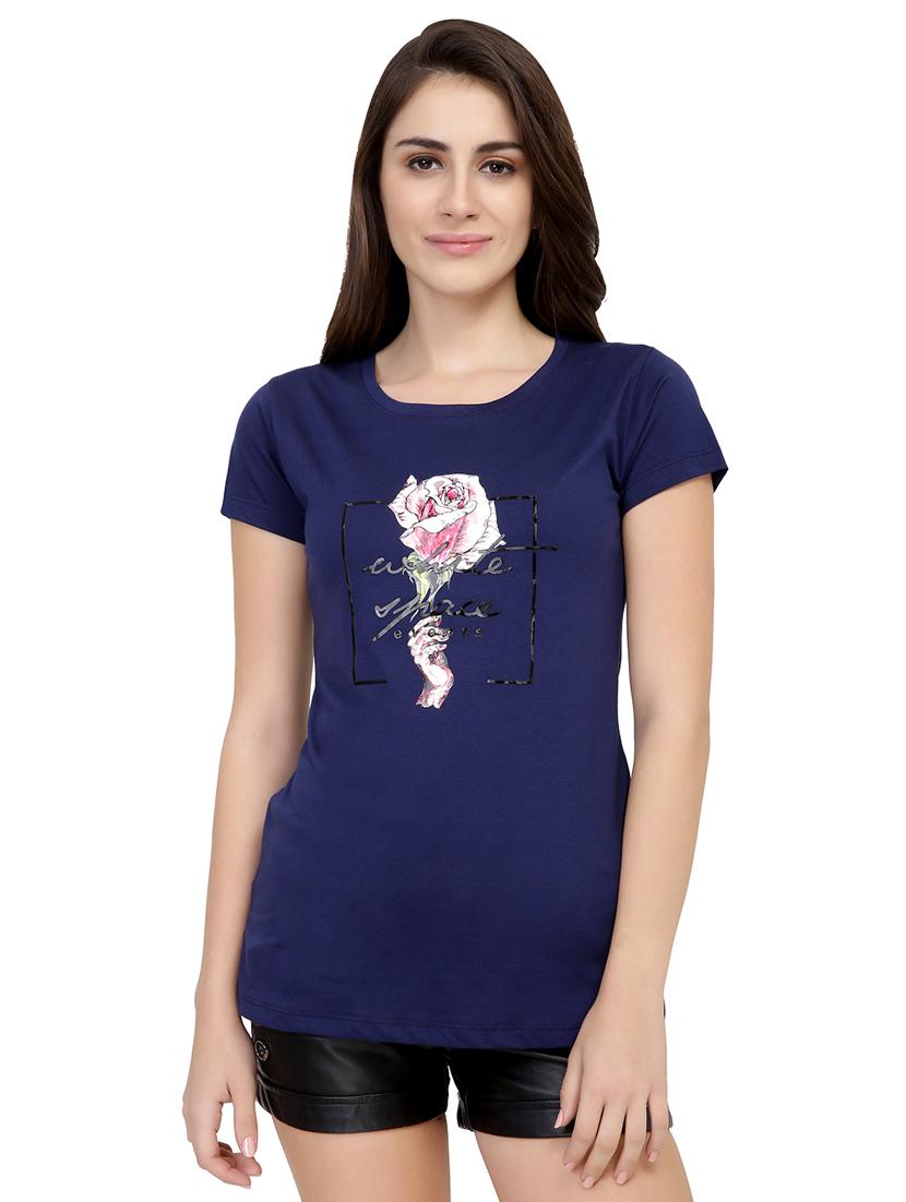 Graphic Print Short Sleeved Tee - 15726870 - Zoom Image - 1