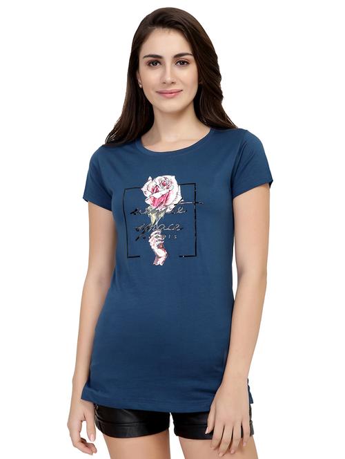 Graphic Print Short Sleeved Tee - 15726871 - Standard Image - 1