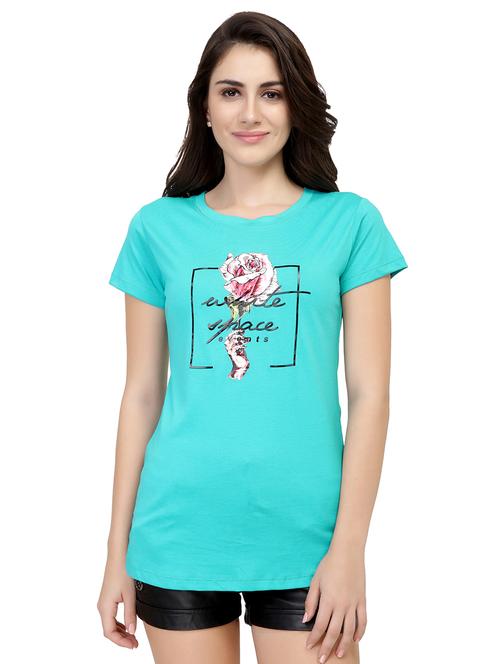 Graphic Print Short Sleeved Tee - 15726872 - Standard Image - 1