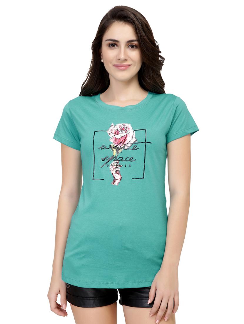 Graphic Print Short Sleeved Tee - 15726873 - Zoom Image - 1