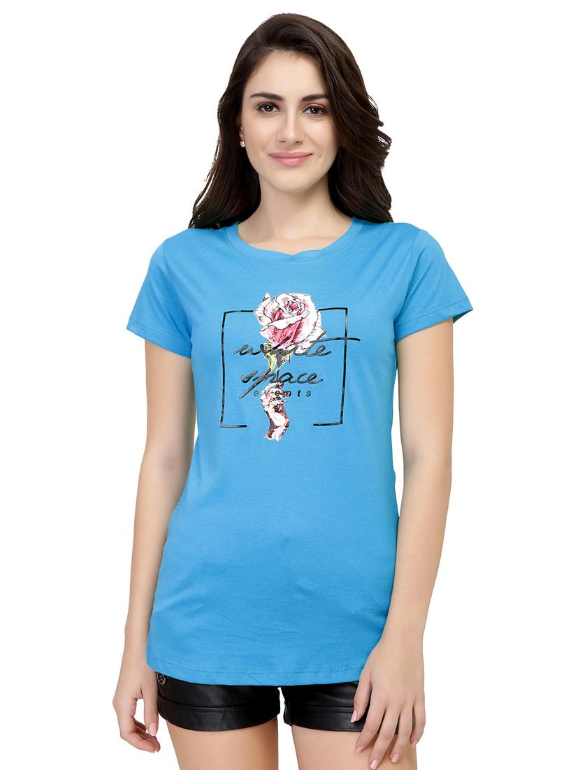 graphic print short sleeved tee - 15726874 - Zoom Image - 1