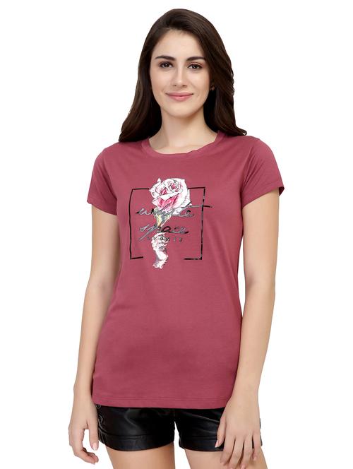 Graphic Print Short Sleeved Tee - 15726875 - Standard Image - 1
