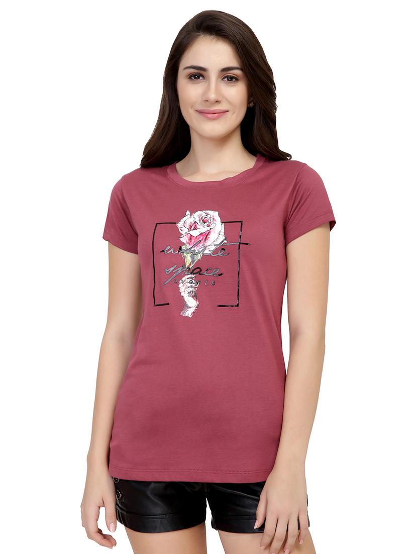 Graphic Print Short Sleeved Tee - 15726875 - Zoom Image - 1