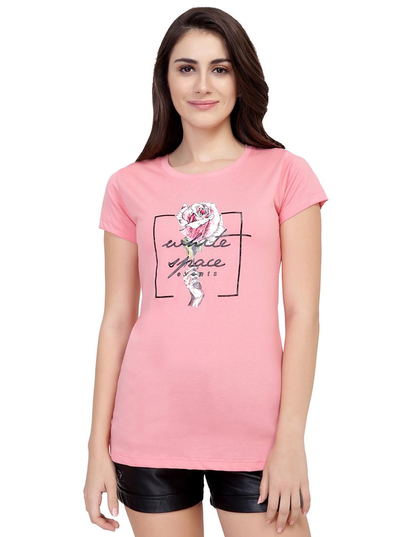 graphic print short sleeved tee - 15726876 - Zoom Image - 1