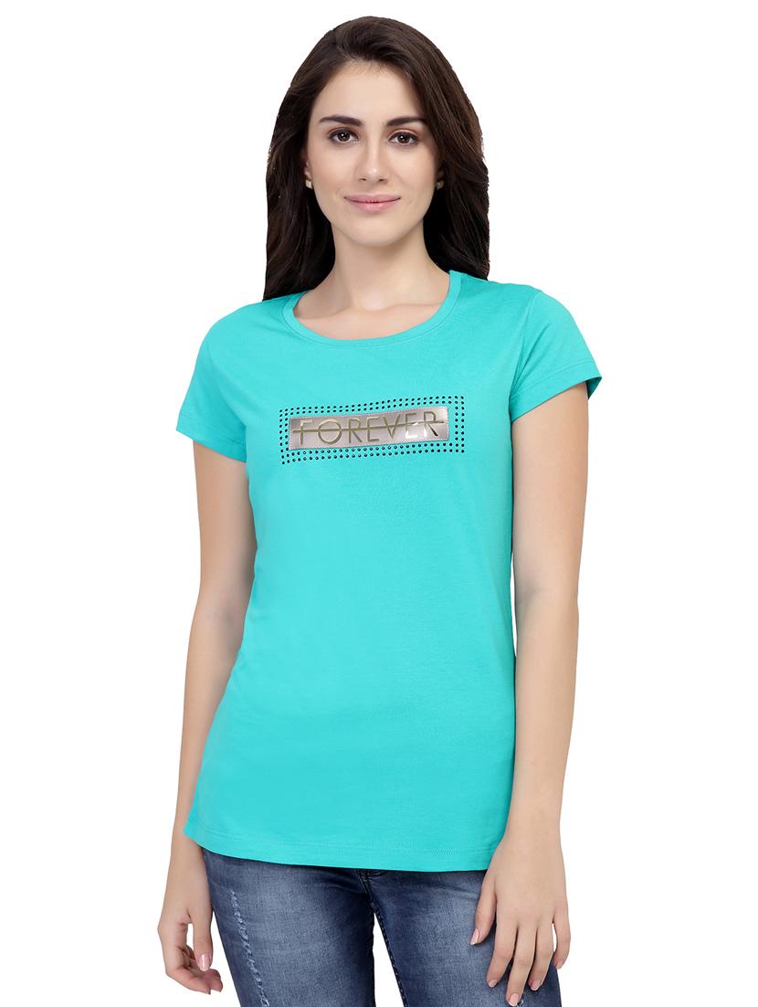 letter patch short sleeved tee - 15726901 - Zoom Image - 1