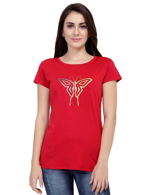 Graphic Print Short Sleeved Tee - 15726909 - Standard Image - 1