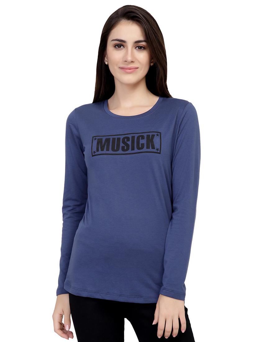 Graphic Print Long Sleeved Tee - 15726911 - Zoom Image - 1