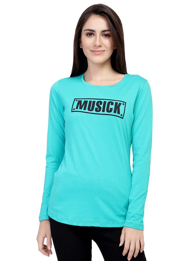 Graphic Print Long Sleeved Tee - 15726913 - Zoom Image - 1