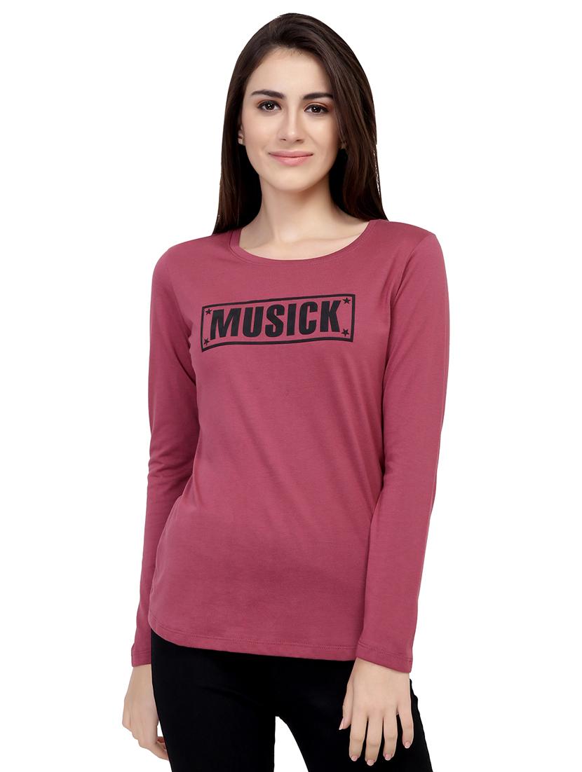 Graphic Print Long Sleeved Tee - 15726915 - Zoom Image - 1