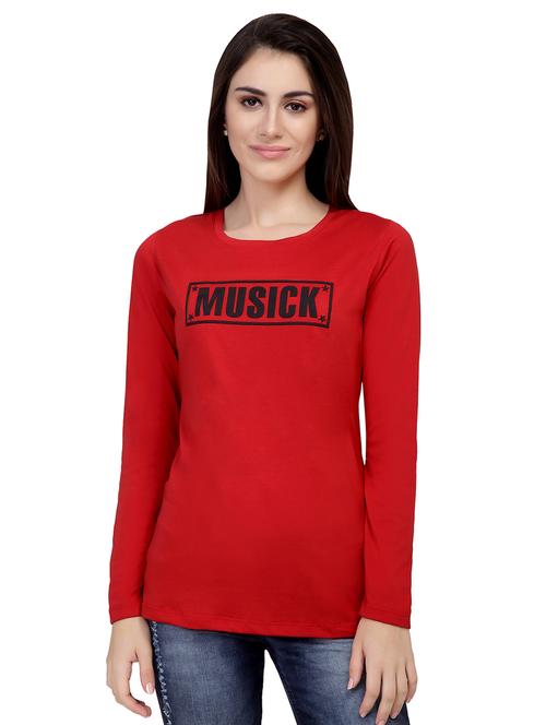 Graphic Print Long Sleeved Tee - 15726917 - Standard Image - 1