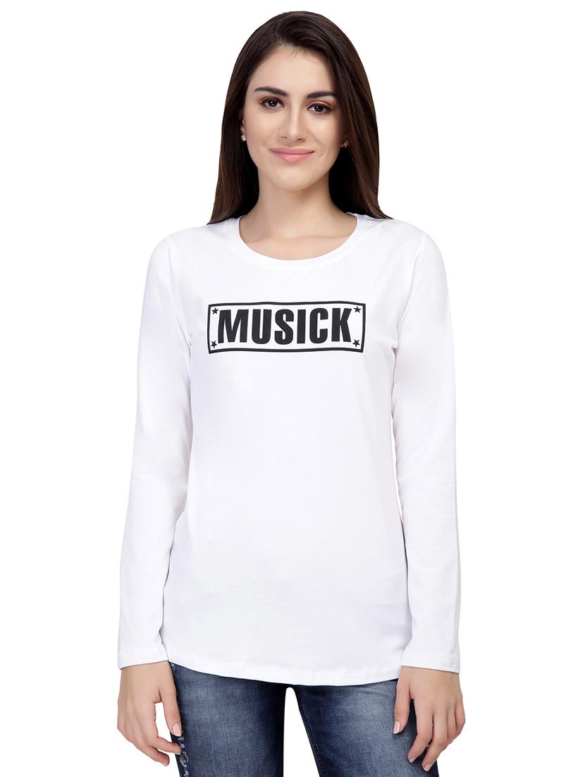 Graphic Print Long Sleeved Tee - 15726918 - Zoom Image - 1