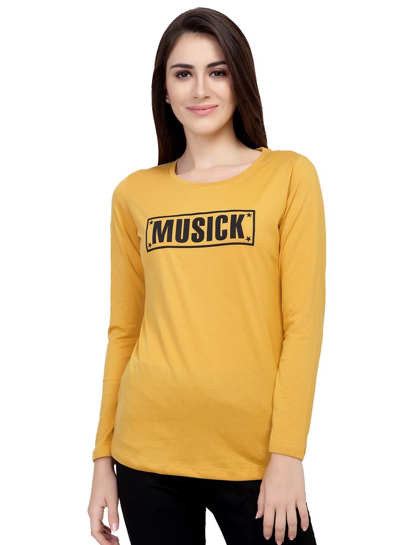 Graphic Print Long Sleeved Tee - 15726919 - Zoom Image - 1