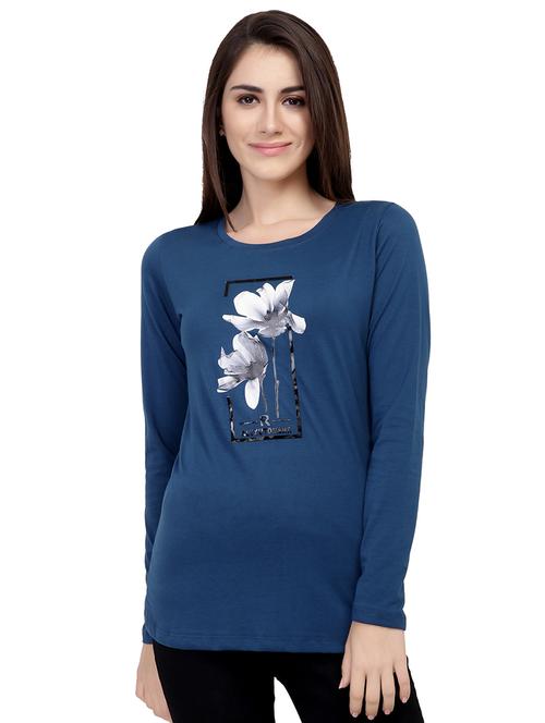 Graphic Print Long Sleeved Tee - 15726931 - Standard Image - 1